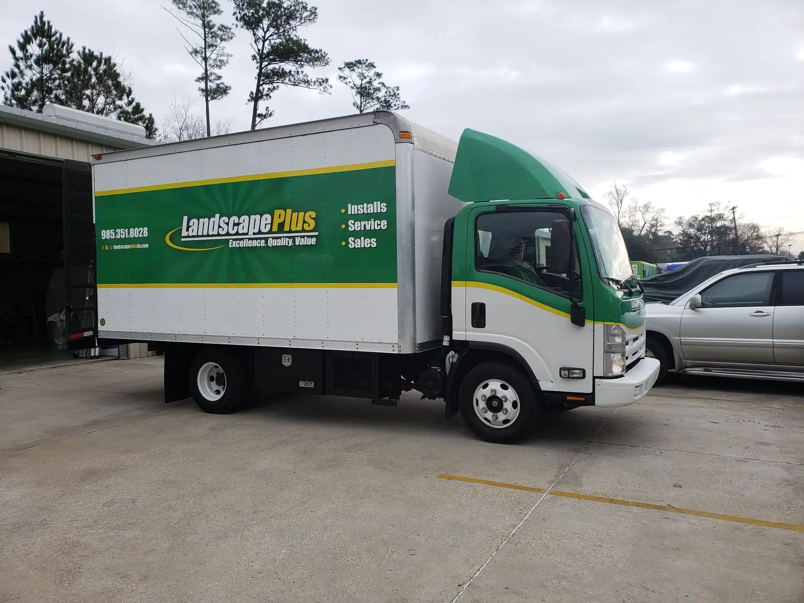 Landscape Plus 14-foot box truck wrap