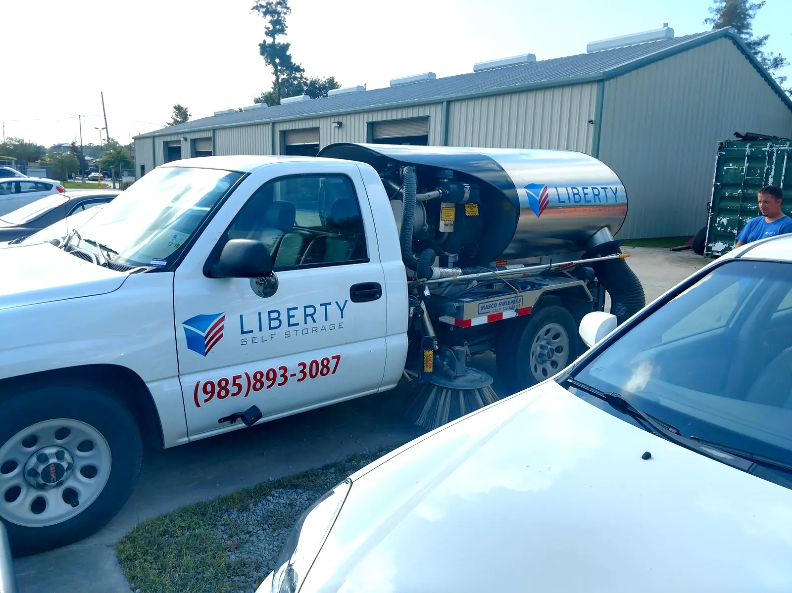 Liberty Self Storage service truck graphics