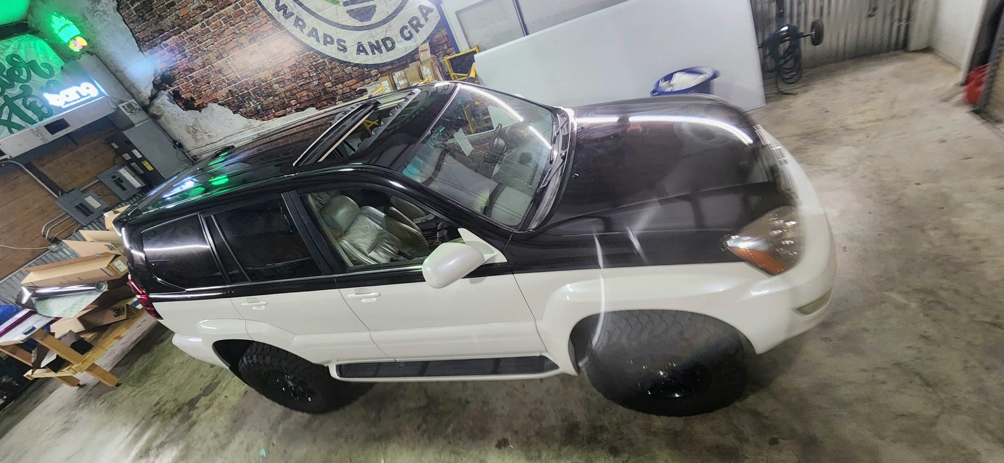 Custom vehicle wrap project by Picture This Wraps and Graphics