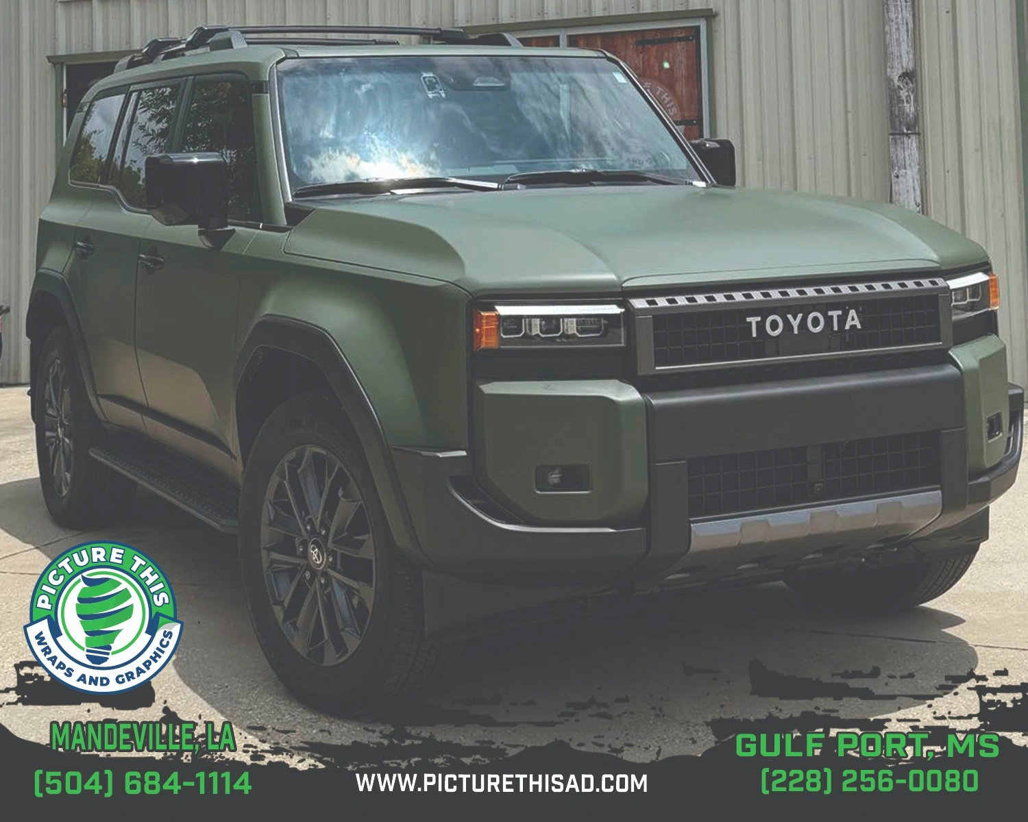 Toyota Land Cruiser color-change wrap by Picture This Wraps and Graphics